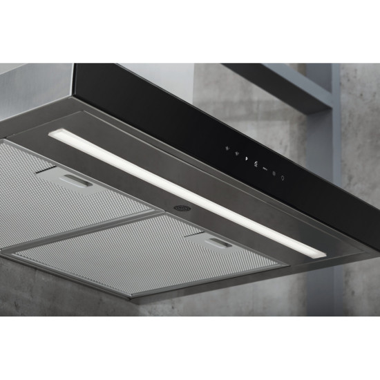 Whirlpool WHBS 62F LT K/1 sziget elszívó, 59.8x45.5x114 cm, fekete szín 