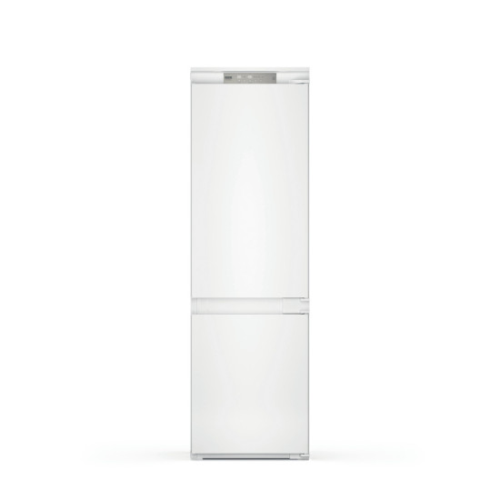 Whirlpool WHC18 T573 Total No Frost beépíthető alulfagyasztós kombinált hűtőszekrény, 182/68L, Zen Inverter Kompresszor, 54x54.5x177 cm