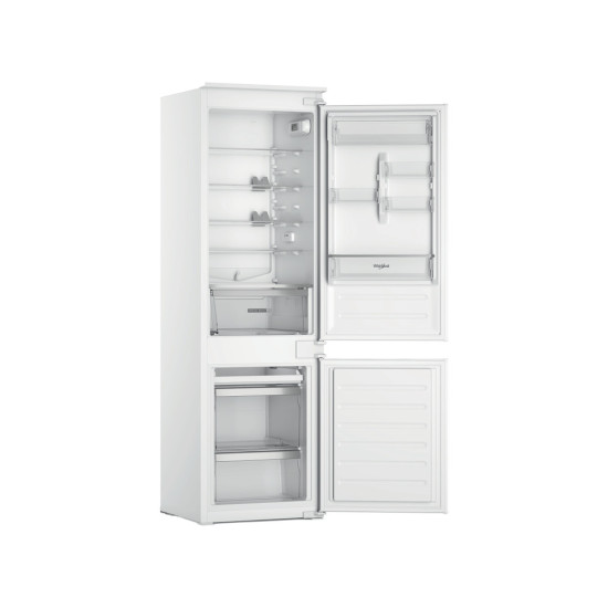 Whirlpool WHC18D031C1 beépíthető alulfagyasztós kombinált hűtőszekrény, 189/79L, 54x54.5x177 cm