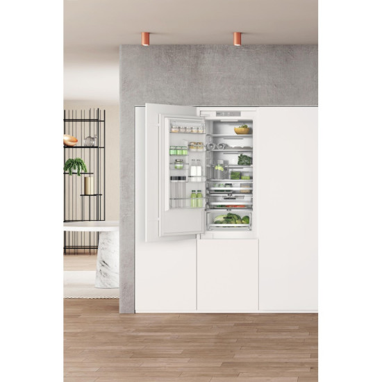 Whirlpool WHC20 T573 P Total No Frost beépíthető alulfagyasztós hűtőszekrény, Zen Inverter Kompresszor, 212/68L, 54x54.5x193.5 cm
