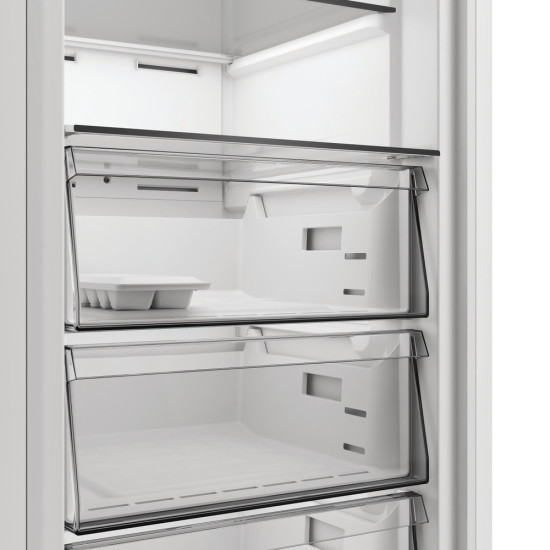 Whirlpool WHMFF 6312 XP4 fagyasztószekrény, 286L, 59.7x70.9x186.5 cm, ezüst szín 