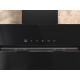Whirlpool WHVS 91F LT DP K beépíthető falra szerelhető döntött kürtös konyhai elszívó, 89.8x36.8x147.5 cm, fekete szín 