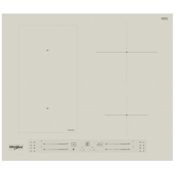 Whirlpool WL S2760 BF/S beépíthető indukciós kerámialap, 59x51x5.4 cm, fehér szín 