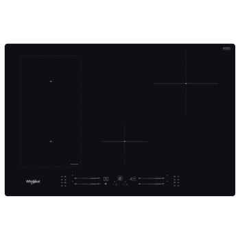 Whirlpool WL S3777 NE beépíthető indukciós kerámialap, 77x51x5.4 cm, fekete szín 