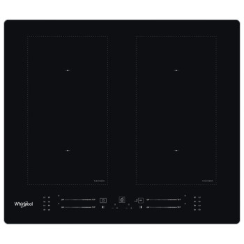 Whirlpool WL S8560 AL beépíthető indukciós kerámialap, 59.8x51.8x5.4 cm, fekete szín 