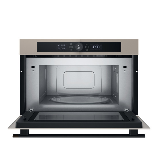 Whirlpool WMD44ME beépíthető mikrohullámú sütő, 1000W, 31L, 59.5x46.8x38.5 cm, urban beige szín 