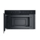 Whirlpool WMN14BB beépíthető mikrohullámú sütő, 22L, 700W, 59.5x32x38.2 cm, fekete szín 