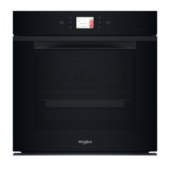 Whirlpool WOI11P8FHT2SBAF beépíthető sütő, 6. Érzék technológia előre beállított receptek, 59.5x56.4x59.7 cm, fekete szín