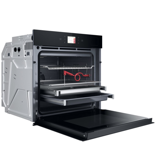 Whirlpool WOI11P8FHT2SBAF beépíthető sütő, 6. Érzék technológia előre beállított receptek, 59.5x56.4x59.7 cm, fekete szín
