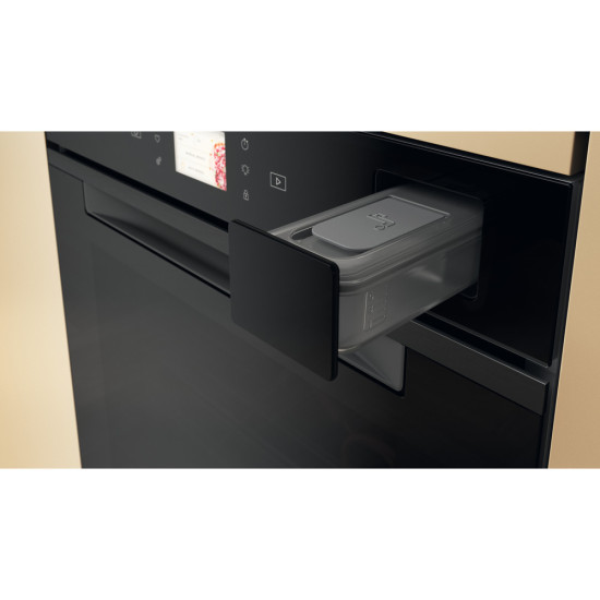 Whirlpool WOI11P8FHT2SBAF beépíthető sütő, 6. Érzék technológia előre beállított receptek, 59.5x56.4x59.7 cm, fekete szín