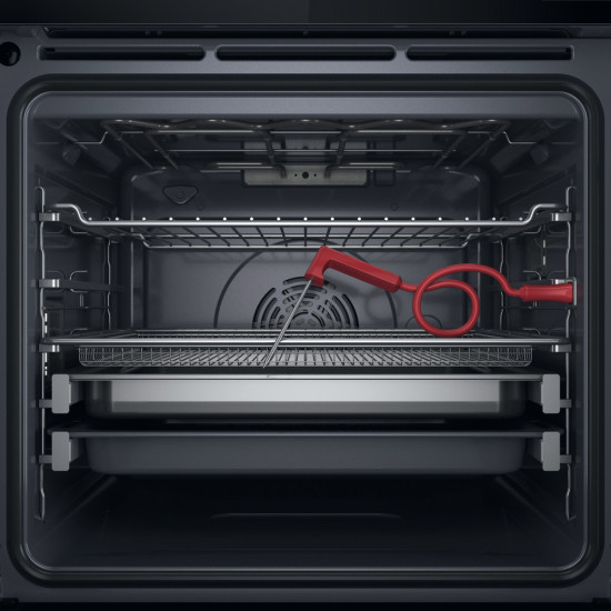 Whirlpool WOI11P8FHT2SBAF beépíthető sütő, 6. Érzék technológia előre beállított receptek, 59.5x56.4x59.7 cm, fekete szín