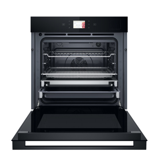 Whirlpool WOI9P8HT2SBA beépíthető sütő, 73L, 6. Érzék technológia előre beállított receptek, 59.5x56.4x59.7 cm, fekete szín 