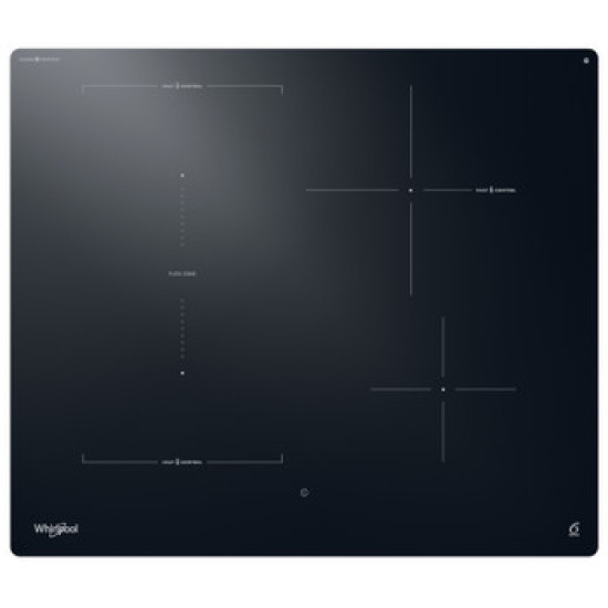 Whirlpool WTX6014DCF beépíthető indukciós kerámialap, 59x51x5.4 cm, fekete szín