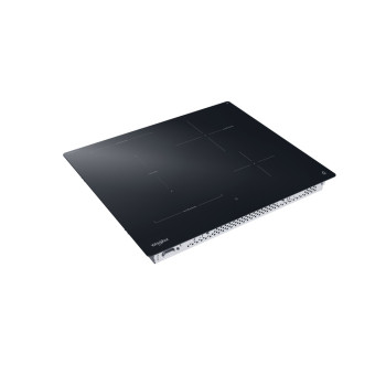 Whirlpool WTX6014DCF beépíthető indukciós kerámialap, 59x51x5.4 cm, fekete szín