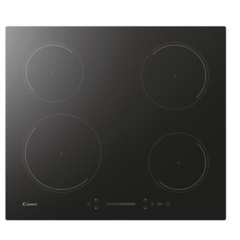 Candy CI642SCBB beépíthető 4 zónás indukciós főzőlap Slide érintésvezérlés könnyen használható egyetlen csúsztatással.
