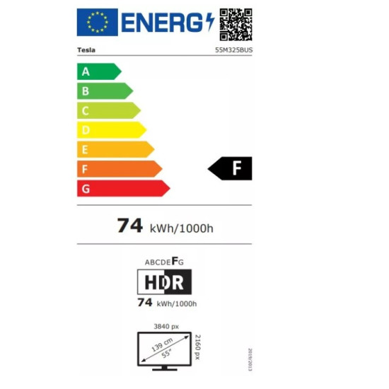 Tesla 55M325BUS 55" 140cm UHD 4K SMART LED TV