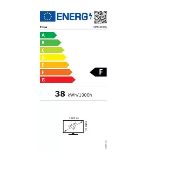 Tesla 40M335BFS 40" 102cm FHD SMART LED TV