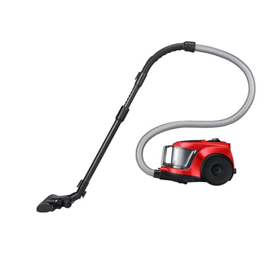 Samsung VCC45T0S3R/BOL porzsák nélküli porszívó, 850W, piros szín 