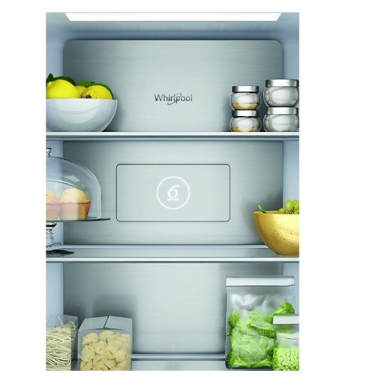 Whirlpool WQ9 U2L EF No Frost side by side hűtőszekrény,187.4 cm magas,inox 