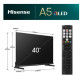 Hisense 40A5NQ QLED FULL HD SMART TV, 40", 101.6 cm