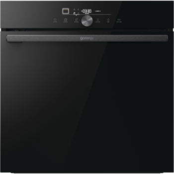 Gorenje GO66E PIZZA350C beépíthető pirolitikus sütő,77L, fekete 