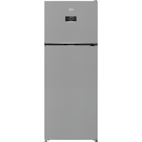 Beko B3RDNE504HXB No Frost felülfagyasztós kombinált hűtőszekrény,186.5cm,acélszürke