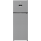 Beko B3RDNE504HXB No Frost felülfagyasztós kombinált hűtőszekrény,186.5cm, acélszürke szín 