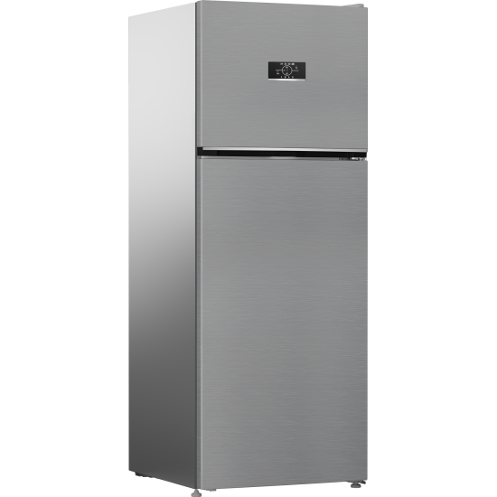 Beko B3RDNE504HXB No Frost felülfagyasztós kombinált hűtőszekrény,186.5cm,acélszürke