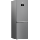 Beko B5RCNA366HXB1 No Frost alulfagyasztós kombinált hűtőszekrény,acélszürke szín,186.5cm