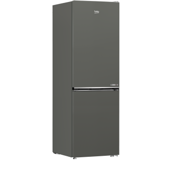 Beko B5RCNA365HG No Frost alulfagyasztós kombinált hűtőszekrény,inverteres kompresszor,186.5cm,Manhattan szürke 