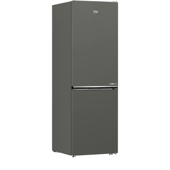 Beko B5RCNA365HG No Frost alulfagyasztós kombinált hűtőszekrény,inverteres kompresszor,186.5cm,Manhattan szürke 