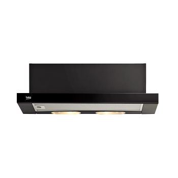 Beko CTB6250B beépíthető kihúzható konyhai elszívó, 60x30x19.8 cm, fekete szín 