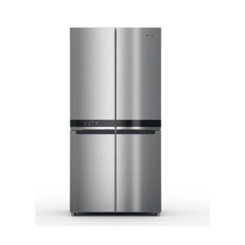 Whirlpool WQ9 U3L EF Total No Frost side by side hűtőszekrény, 388/206L, inverter kompresszor, 90.9x69.8x187.4 cm, inox 