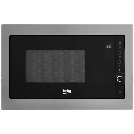 Beko MGB25332BG beépíthető mikrohullámú sütő,grill funkcióval,25L,inox 