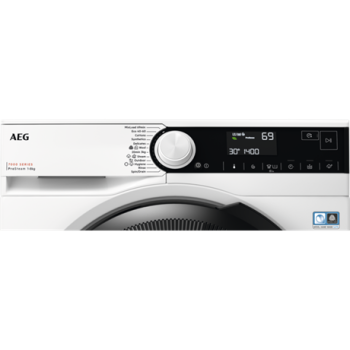 AEG LFR73844BE ProSteam® 7000 elöltöltős mosógép,8kg,gőzfunkció, ÖKO Inverter motor, 59.7x59.9x84.7 cm