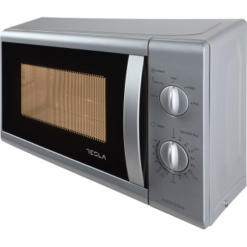 Tesla MW2030MS mikrohullámú sütő, 20l, 700W, ezüst