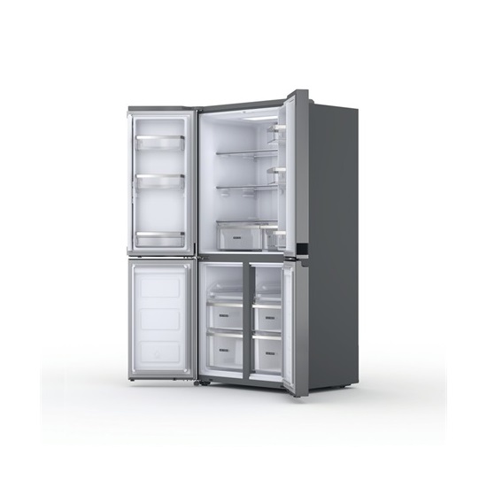 Whirlpool WQ9 E2L EF No Frost side by side hűtőszekrény,187.4cm magas,inox