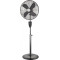 MPM-MWP-13M 45 cm fémházas álló ventillátor,fémpropellerrel,50W,távvezérlő,fekete