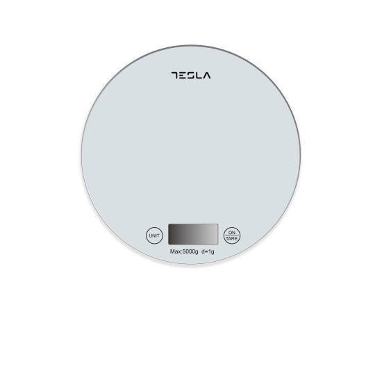 Tesla KS200W digitális konyhai mérleg,5kg méréshatárral,fehér