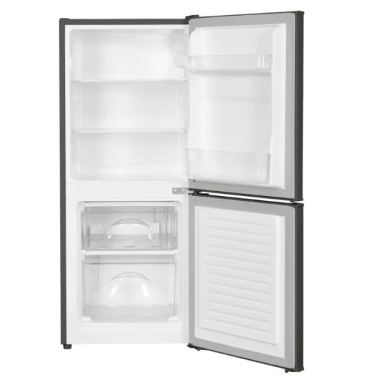 MPM-MPM-108-KB-45 alulfagyasztós kombinált hűtőszekrény,114x48x49cm,inox