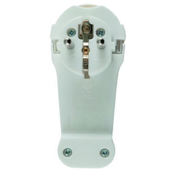 Home NV FP 2 extra lapos földelt csatlakozó dugó NVFP2