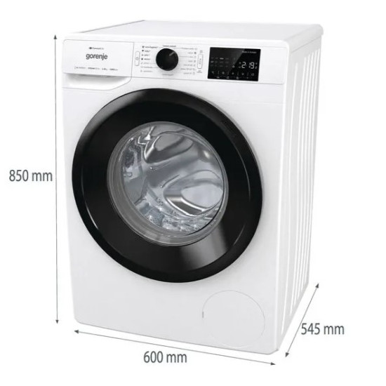 Gorenje WPNEI84A1SWIFI elöltöltős mosógép,inverteres motor,gőzfunkció,8kg