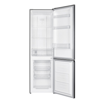 Gaba GHNF-253XF No Frost alulfagyasztós kombinált hűtőszekrény,inox,181cm magas 