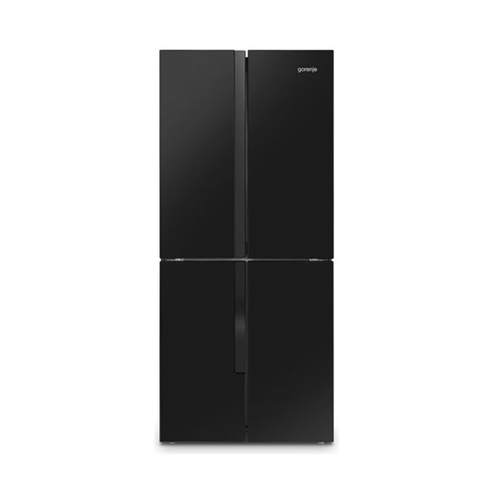 Gorenje NRM818EMB No Frost side by side hűtőszekrény,fekete,181.6cm magas