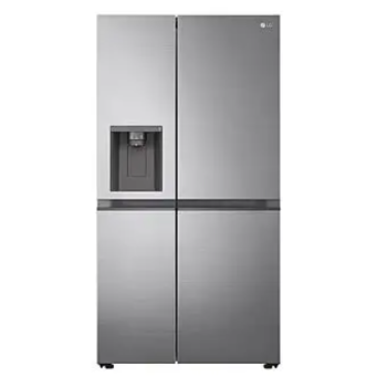 LG GSLV51PZXE Total No Frost side by side hűtőszekrény, 416/219L, Lineáris Inverter Kompresszor,179x91.3x73.5cm, hamvas ezüst szín 