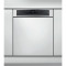 Whirlpool WBO 3T341 P X kezelőpaneles beépíthető mosogatógép, 14 teríték, 60cm, inox, automatikus ajtónyitás 