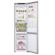 LG GBV3200CPY alulfagyasztós kombinált hűtőszekrény, 277/110L, Smart Inverter Kompresszor, hamvas matt ezüst, 59.5x67.5x203 cm 