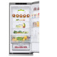 LG GBV3200CPY alulfagyasztós kombinált hűtőszekrény, 277/110L, Smart Inverter Kompresszor, hamvas matt ezüst, 59.5x67.5x203 cm 