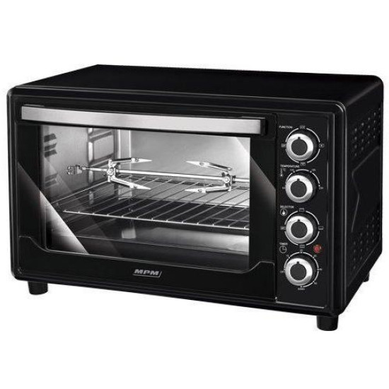 MPM MPE-07/T elektromos sütő 2000W 45L, hőlégkeverés, időzitő MPE07/T