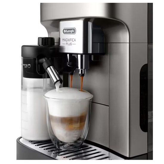 Delonghi ECAM320.70.TB Magnifica Plus automata kávéfőző,titánium fekete 